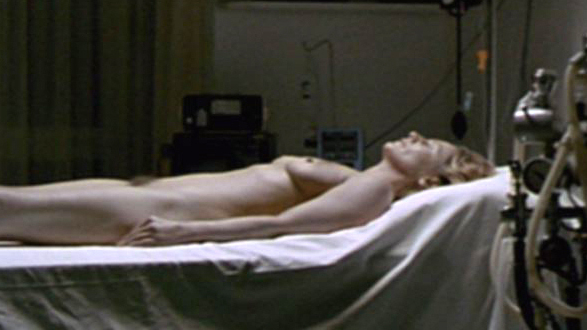 Elisabeth Niederer Naked as the cadaver. Breasts, Bush, hairy bush, left breast. 564993