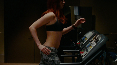 Rachel Nichols in G.I. Joe: The Rise of Cobra (2009) Sexy Black Sports Bra Sexy 678308