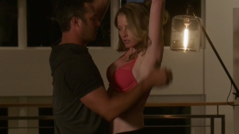 Sexiest Scenes of Jamie Killian from Chicago Fire. Sexy, Underwear, getting undressed, red bra. 775925