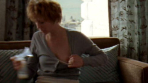 Vera Farmiga Naked as Abby Cairn. Breasts, breast out of shirt, left breast. 641223