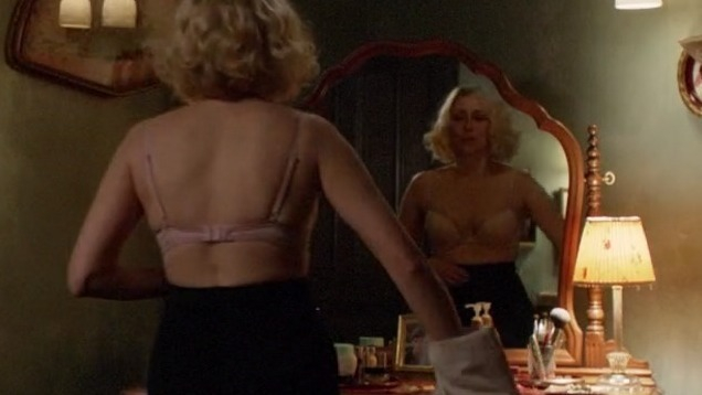 Hottest Vera Farmiga Scene in Bates Motel. Underwear, SFW, blonde. 760826