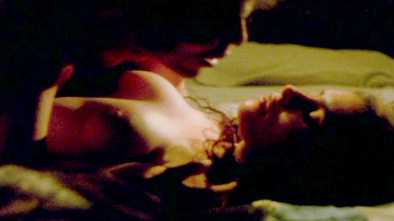 Nudes of Vivian from Strawberry & Chocolate. Breasts, brunette, couple in bed. 578352