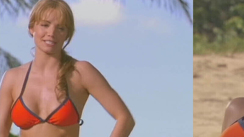 Sexiest Scenes of Carina from Stranded. Bikini, beach, collage. 644471