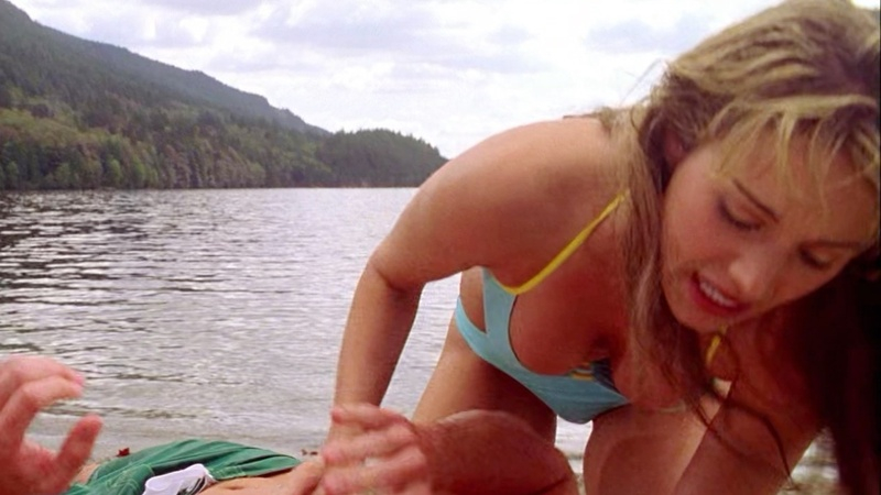 Sexiest Erica Durance Scene in Smallville. Bikini, SFW, big breasts. 658087