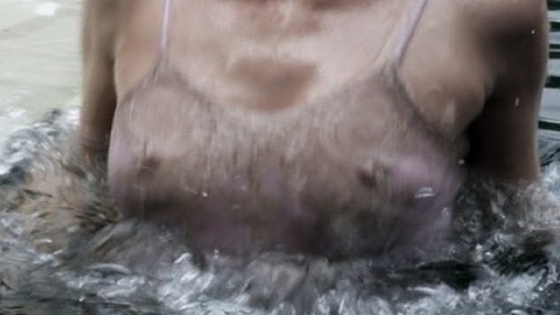 Hottest Lauren Lee Smith Scene in Hindenburg. Sexy, SFW, nipples through shirt. 734798