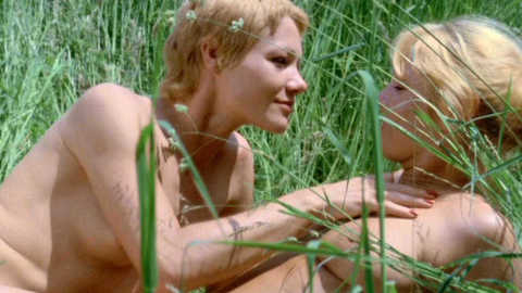 Nadine Pascal in Six Swedes on a Campus (1979) Breasts Lesbian Blonde Breasts 648269