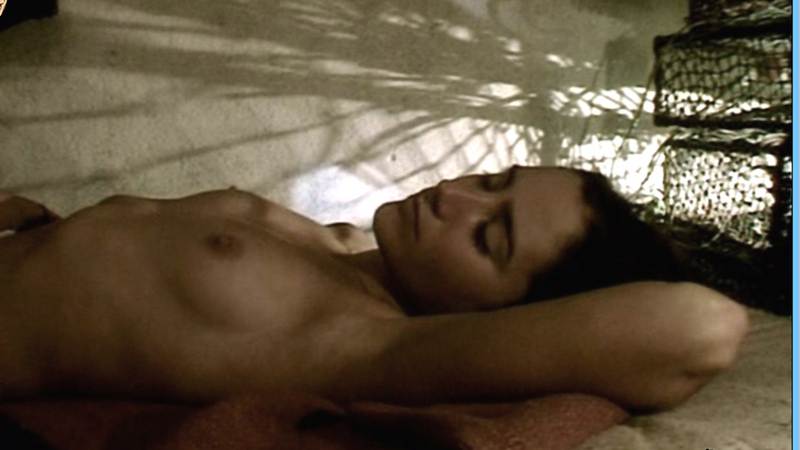 Siboney Lo Naked in El Leyton. Breasts, brunette, hard nipples. 555139