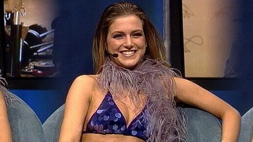 Sexiest Jeanette Biedermann Scene in Big Brother (Germany). Sexy, SFW, collage. 658555