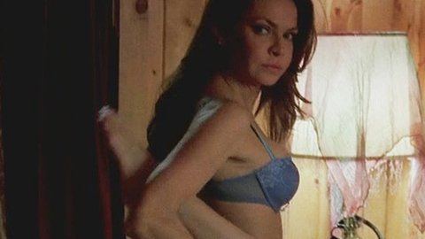 Killer Movie's Sexiest Scenes with Cyia Batten. Thong, Underwear, Lesbian, SFW, bed. 725304