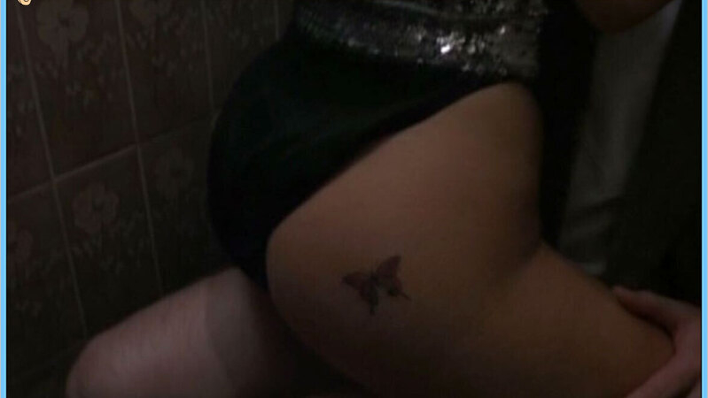Hottest Vida Garman Scene in Croupier. Underwear, black panties, butterfly tattoo. 559694