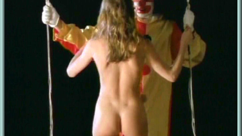 Michelle Trongone Nude as NA. Butt, back exposed, clown. 631208