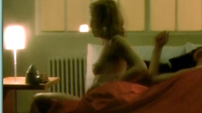 Mireille Leveque Nude in Shades. Breasts, blonde, in bed. 610174