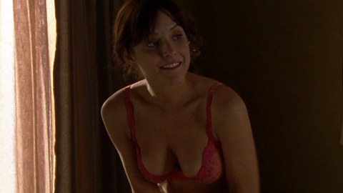 Jenny Mollen in Crash (2008-2009) Underwear Brunette Cleavage 677774