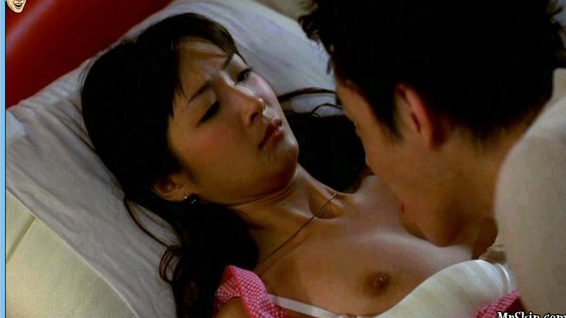 Si-hu Yun Naked in Sex Is Zero. Breasts, Asian, bra pulled down. 536269
