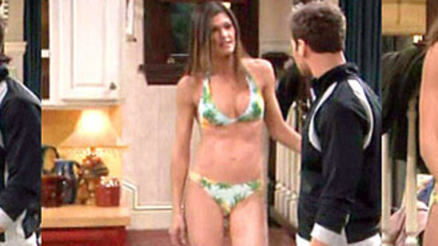 Hottest Kelsey Oldershaw Scene in Run of the House. Bikini, SFW, brunette. 658148