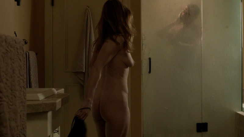Paula Malcomson Nude as Abby Donovan. Breasts, Butt, bathroom, brunette. 769832