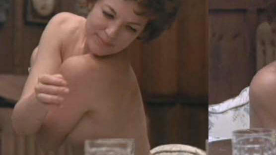 Sexiest Scenes of Lynn Tyne from Taking Off. Underwear, arm covering breasts, brunette. 611051
