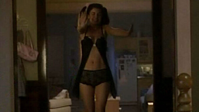 Robson Arms's Sexiest Scenes with Gabrielle Miller. Underwear, SFW, black underwear. 656964