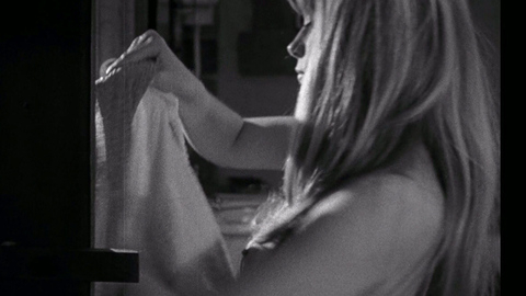 Françoise Dorléac in Cul-de-sac (1966) Breasts Black And White Blonde 712421