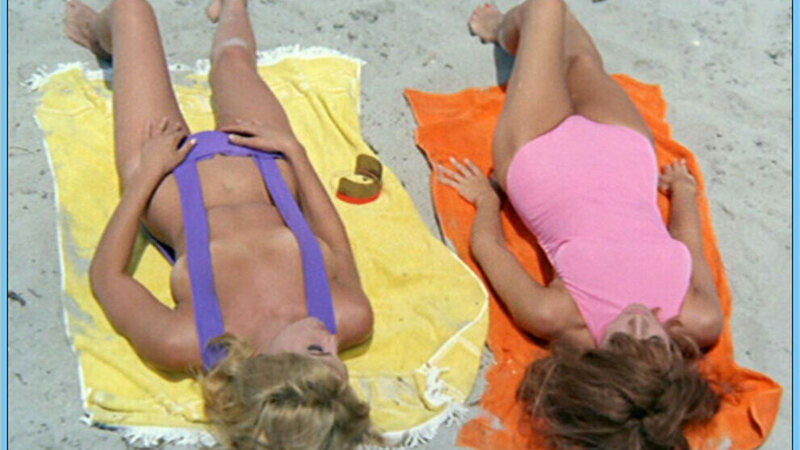Rosanna Yanni Naked as Regina. Breasts, beach, blue bikini. 635877