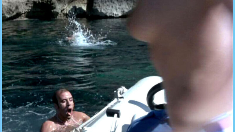 Adriana Domínguez Naked as Chica. Breasts, couple, in boat. 611847