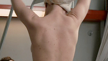 Sexiest Scenes of Lisa from Saint Nick. Sexy, SFW, back exposed. 714011
