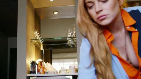 Sexiest Lindsay Lohan Scene in Lindsay. Sexy, SFW, bent over. 736579