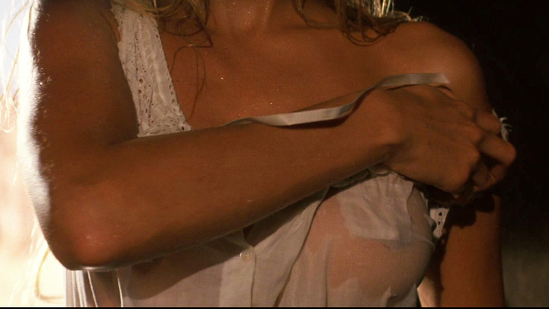 Romancing the Stone's Sexiest Scenes with Kymberly Herrin. Sexy, SFW, breasts through shirt. 718428