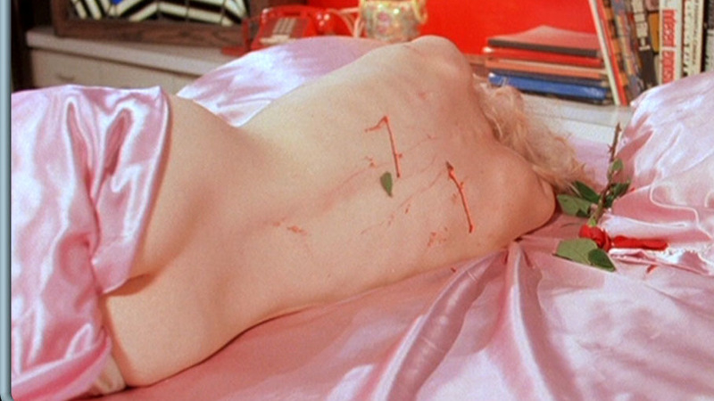 Nudes of Andrea / Elaine from Special Effects. Butt, back exposed, blonde. 612792