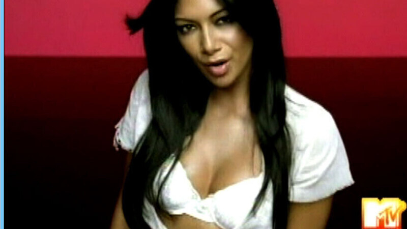 Sexiest Nicole Scherzinger Scene in I Don't Need a Man. Underwear, SFW, black hair. 643837