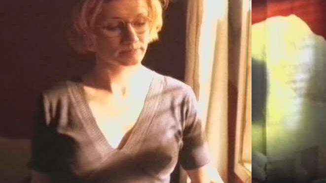 Sexiest Denise Larsen Scenes. Underwear, back exposed, black bra. 613252