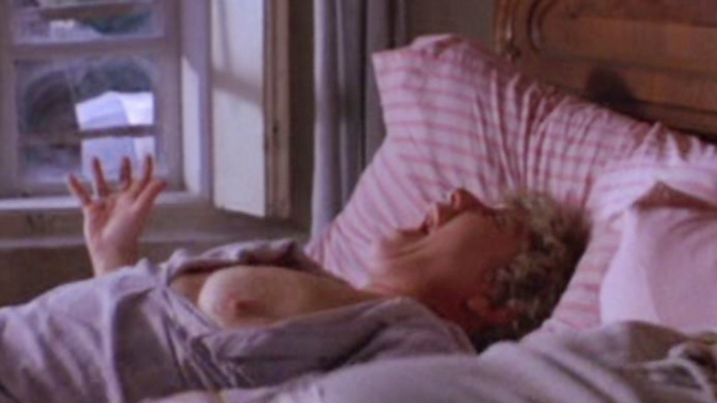 Veronica Clifford Nude in The Raggedy Rawney. Breasts, couple in bed, hard nipples. 613258