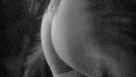 Michelle Thrush Nude as Nobody's Girlfriend. Butt, black and white, fur blanket. 756368