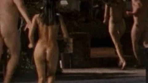 Sue Plummer from A Good Old Fashioned Orgy Naked. Body Double, Butt, Skinny Dipping, group of nude people. 814175