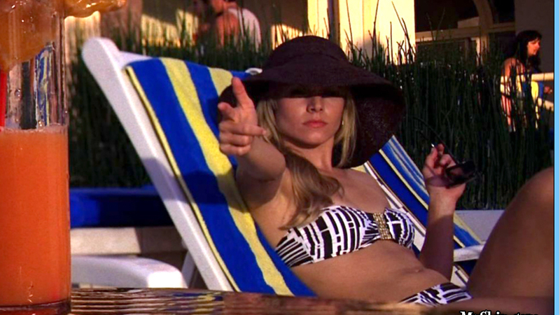 Sexiest Elle Bishop Scenes. Bikini, SFW, beach hat. 664540