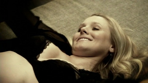 Kristen Bell in House of Lies (2012-2016) Underwear Black Bra Blonde 755661