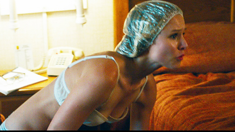 Sexiest Scenes of Annie Bean from Hit & Run. Underwear, SFW, shower cap. 721049
