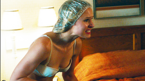 Kristen Bell in Hit & Run (2012) Underwear Sfw Shower Cap 721050