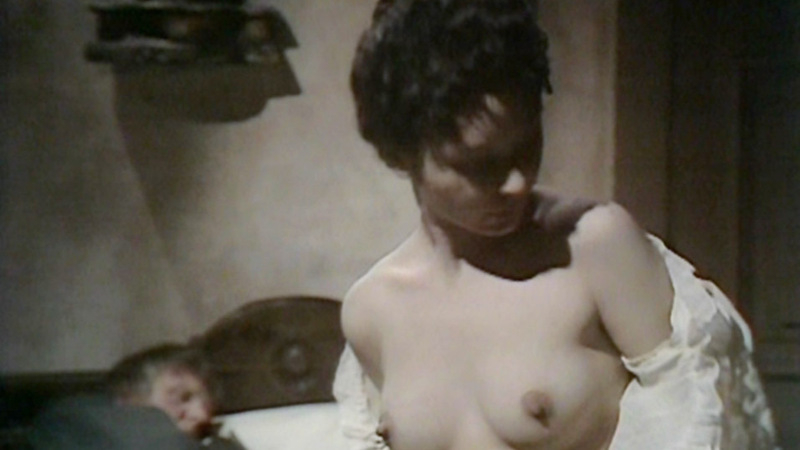 Zienia Merton Nude as Christina. Breasts, black hair, curly hair. 661448