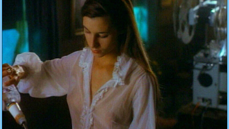 Sexiest Julie Baltee Scene in Concealed Weapon. Sexy, brunette, pouring a drink. 574255