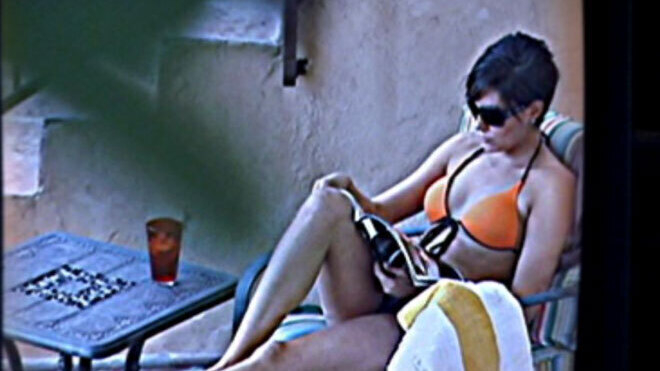 Sexiest Desiree Cartier Scenes. Bikini, SFW, orange bikini top. 650662