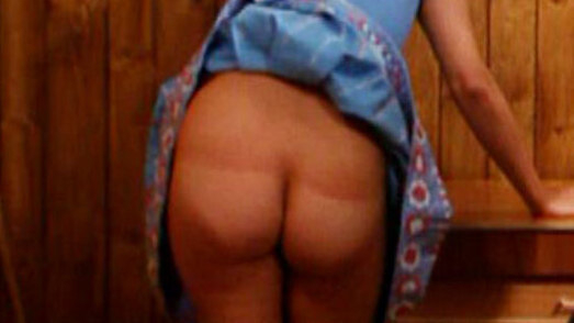 Zenzi from Auf der Alm, da gibt's koa Sünd' Naked. Butt, dress pulled up, nude. 639011