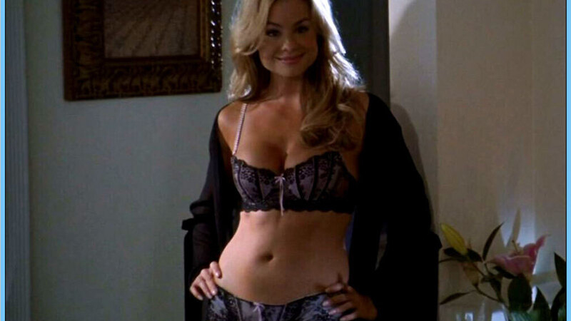 Sexiest Jessica Collins Scene in Big Shots. Underwear, SFW, big breasts. 665311