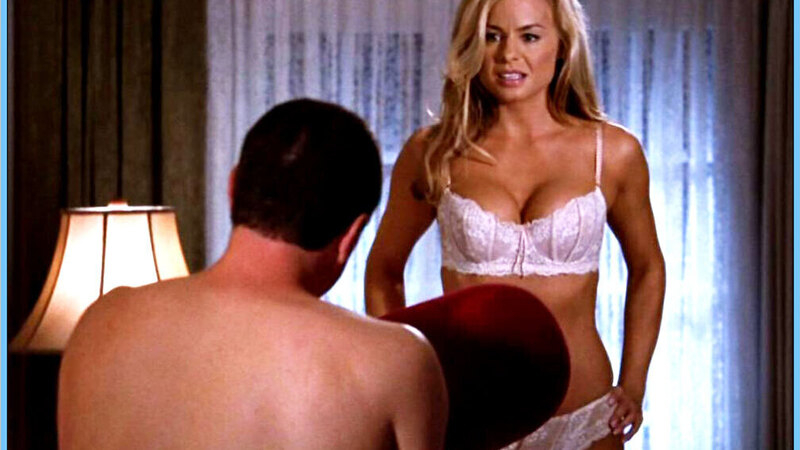 Hottest Jessica Collins Scene in Big Shots. Underwear, SFW, big breasts. 665312
