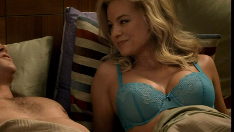 Jessica Collins in Scoundrels (2010) Underwear Blonde Cleavage 685903