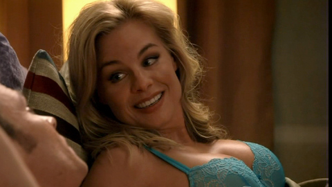 Jessica Collins in Scoundrels (2010) Underwear Blonde Cleavage 685901