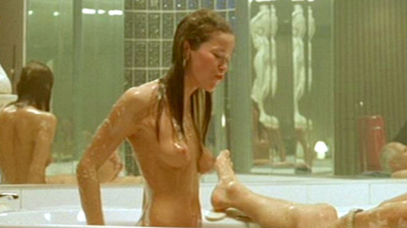 Nudes of Woman in Bath from Steal. Breasts, bathtub, brunette. 614034