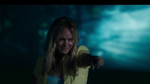 Malin Åkerman in The Final Girls (2015) Sexy Underwear Blonde Blue Bra 776931