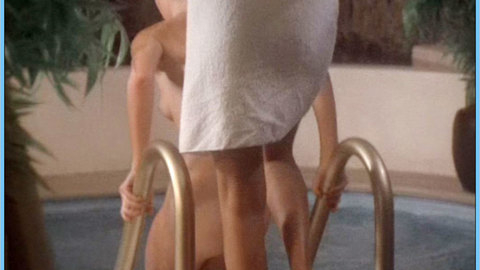 Linda Scruggs in Las Vegas Lady (1975) Breasts Breasts Getting In Pool 614225