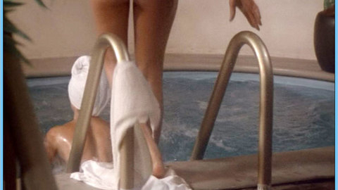 Lynne Moody in Las Vegas Lady (1975) Butt Butt Getting In Pool 614228